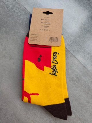 Calcetines hombre estampado búho número 41-46