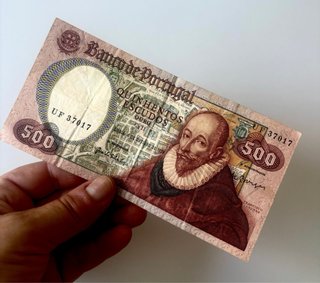 Billete Portugal 500 Escudos 1979 Colección