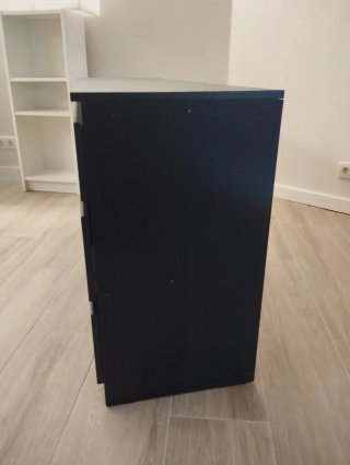 Cómoda IKEA MALM Negra