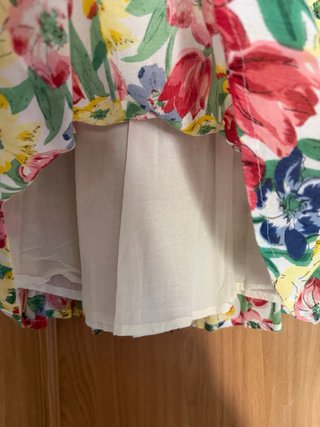 Falda Compañía Fantástica flores Talla M