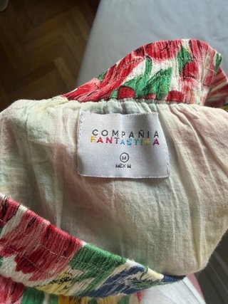 Falda Compañía Fantástica flores Talla M
