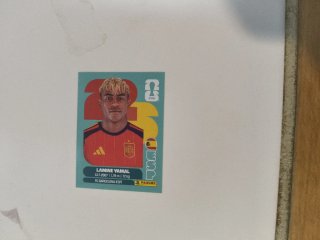 Cromo Lamine Yamal FC Barcelona FIFA