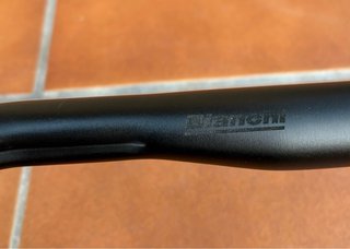 Manillar Bianchi Compact 400mm Aluminio