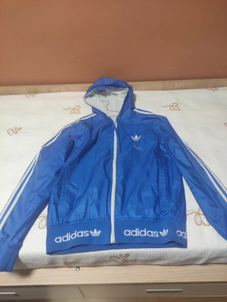 Cortavientos Adidas (M) + Pantalón Chándal (M)