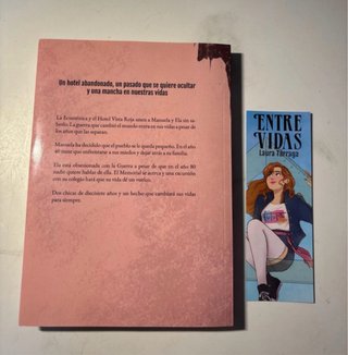 Libro Entre Vidas Laura Tárraga