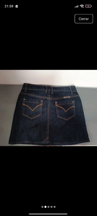 Falda Talla M Rayas