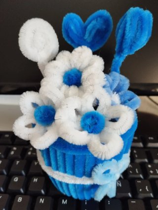 Macetita Decorativa Hecha a Mano