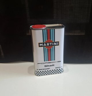 Bidón Martini Porsche Shell