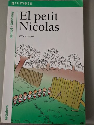 Libro El Petit Nicolás