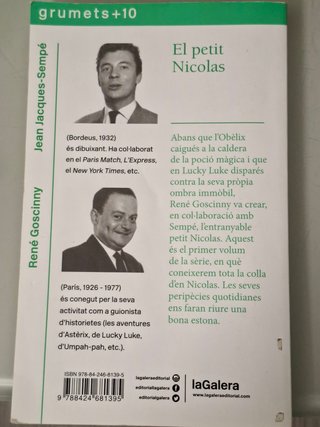 Libro El Petit Nicolás
