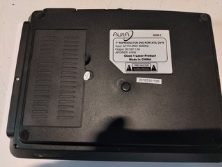 Reproductor portátil multimedia 7" Aura DV16 USB/DVD