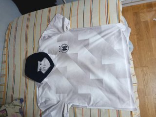 Polo Hollister estilo futbol.