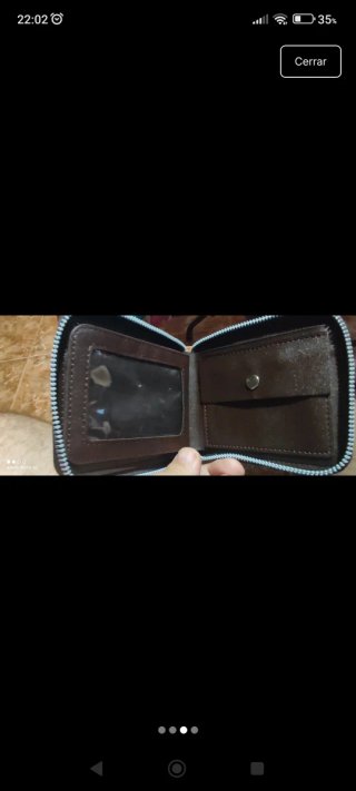 Cartera Billetera Hombre Marrón