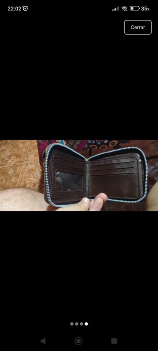 Cartera Billetera Hombre Marrón