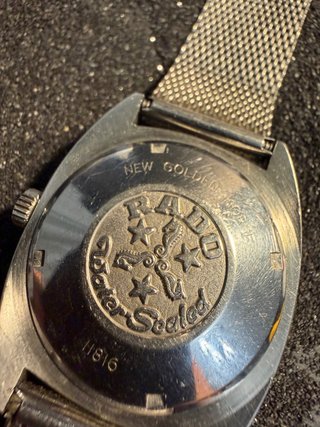 orologio vintage Rado New Golden Horse Day-Date