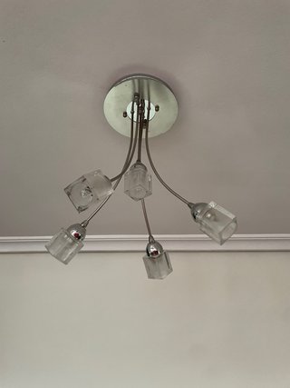 Conjunto de 2 lámparas de techo