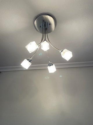 Conjunto de 2 lámparas de techo