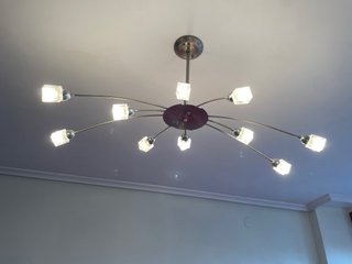 Conjunto de 2 lámparas de techo