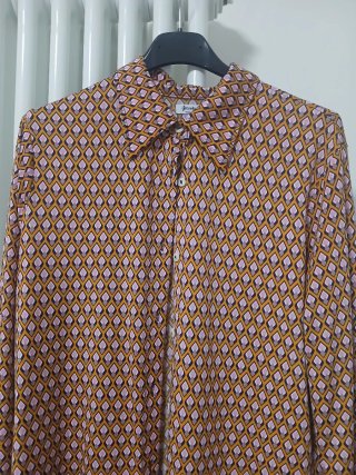 Camicia Stradivarius fantasia geometrica