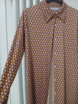 Camicia Stradivarius fantasia geometrica
