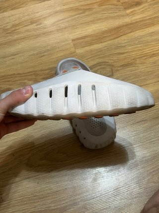 Nike Mind 001 Zuecos Blancos Naranja