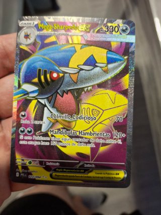2 Cartas Pokémon Mega-Sharpedo EX, Perfecto estado