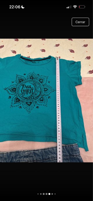 Conjunto Falda y Camiseta Talla M