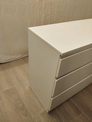 Cómoda IKEA MALM Blanca