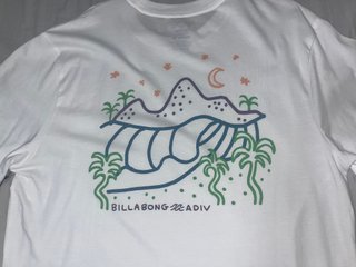 Camiseta Billabong Blanca Talla L