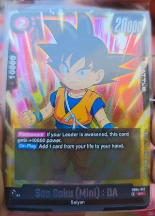 Goku SR, Líder, Bardock SR, ChiChi SR (Ver fotos)