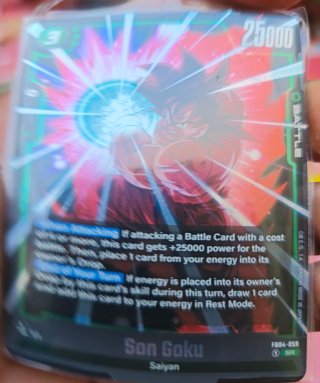 Goku SR, Líder, Bardock SR, ChiChi SR (Ver fotos)