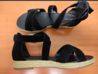Sandalias negras Pier One Talla 39
