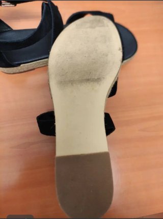 Sandalias negras Pier One Talla 39