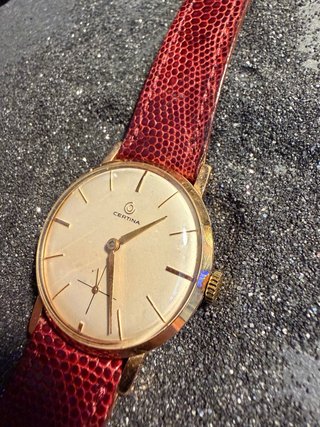 Orologio certina vintage anni 60 carica manuale