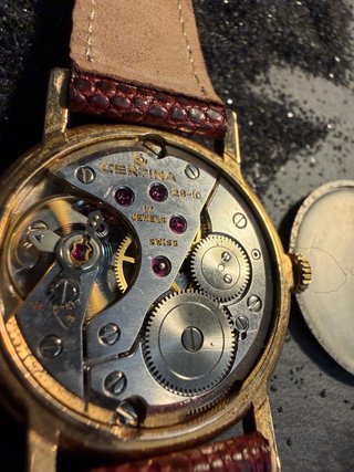 Orologio certina vintage anni 60 carica manuale