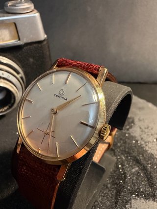 Orologio certina vintage anni 60 carica manuale