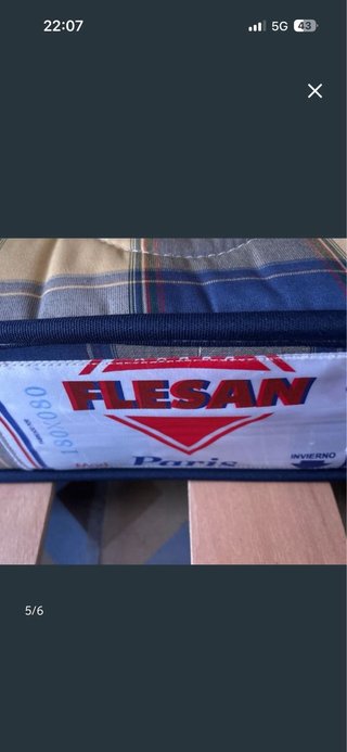 Colchón Flexan 80x180