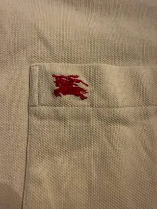 Vintage Burberrys Nova Check Pocket Polo Shirt | M