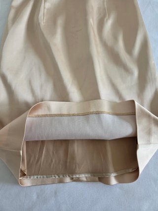 Vestido de fiesta beige dorado | Easy Wear