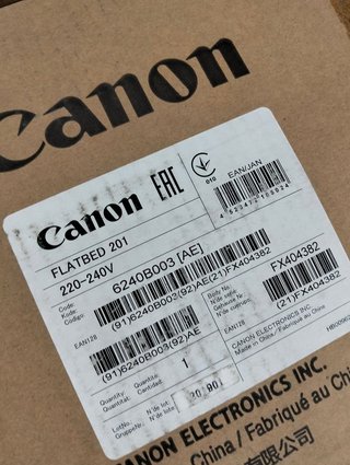 Unità Scanner Piatto Canon Flatbed Scanner Unit 201 A3 600dpi