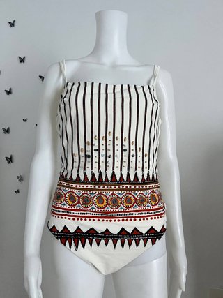 Costume da bagno hippie taglia L