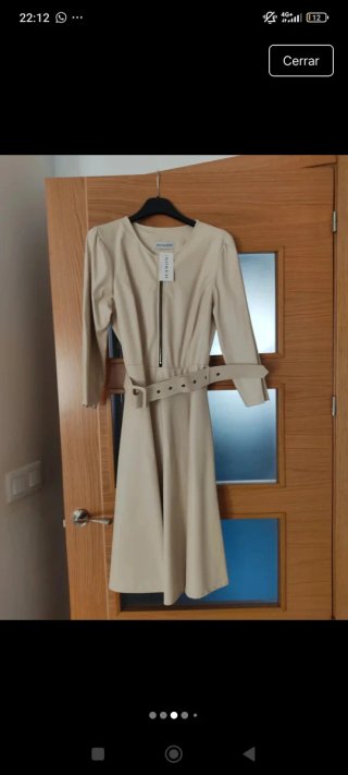 Vestido imitación piel solidario