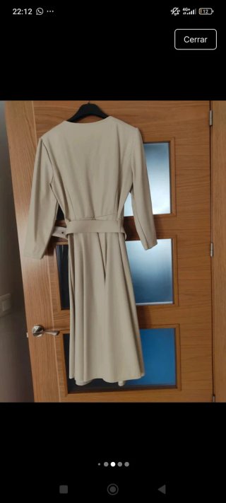 Vestido imitación piel solidario