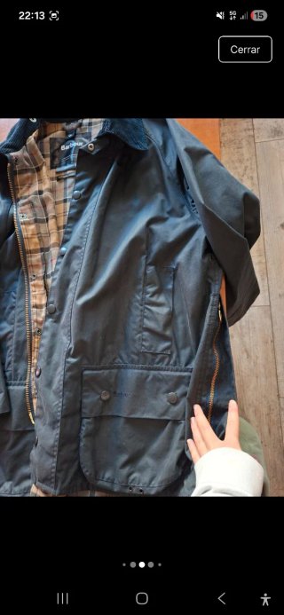 Chaqueta Barbour Hombre Verde