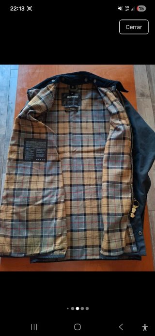 Chaqueta Barbour Hombre Verde