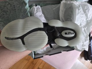 Nike LeBron 19 (XIX) Black Green Glow