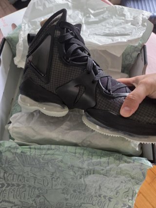 Nike LeBron 19 (XIX) Black Green Glow