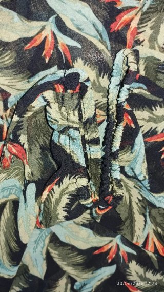 Blusa tropical Tex Talla M