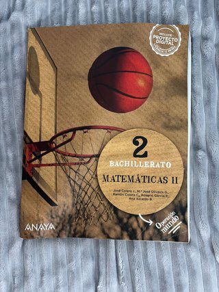 Matemáticas II. 2o de Bachillerato