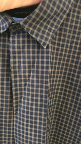 Camisa Adolfo Domínguez cuadros XXL